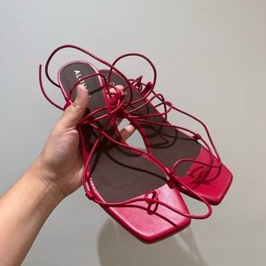 Alohas Bellini red heels size 38